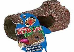 Zoo Med sinking ceramic Betta log